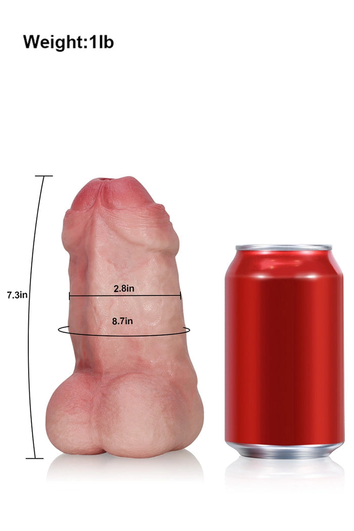 Audrey: 450g schwerer realistischer Penis Stroker mit Analöffnung