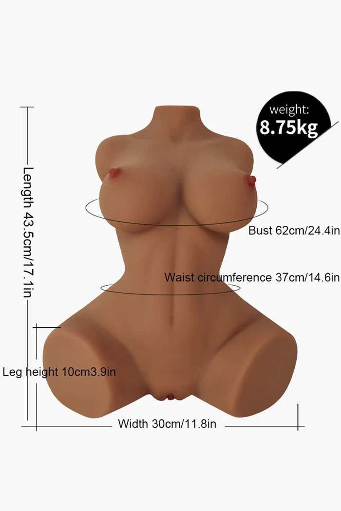 Daisy: 8,8kg Ultrarealistischer Weiblicher Sextorso