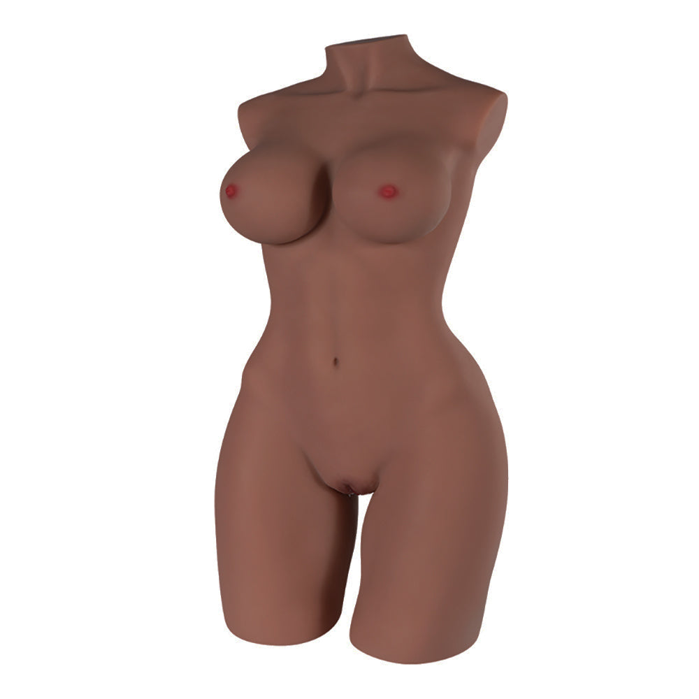 Zoey: 24,5kg lebensgroße Sexpuppe – Halbkörper-Sex-Torso mit großen Brüsten