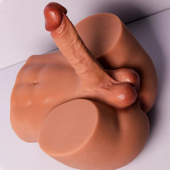 Dicol: Männlicher Torso 4,39 kg mit großem 17-cm-Penis