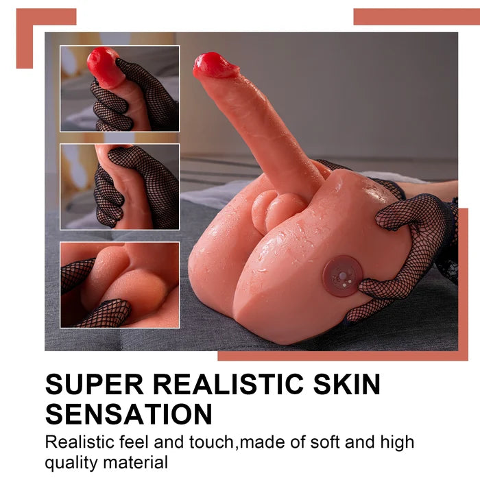 Honey: 3,2kg Pulsierender Dildo mit Vibrationsfunktion