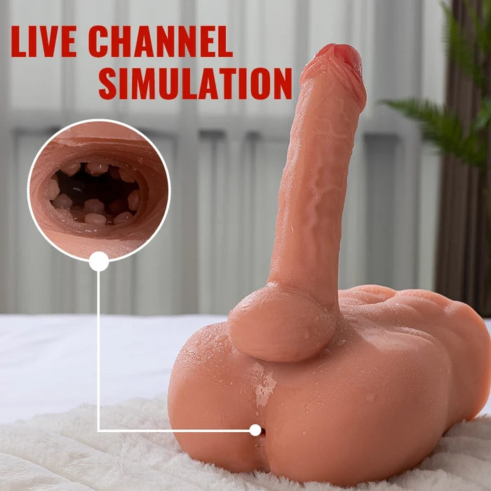 Leo：3.58kg Male Sex Torso with 7 inch Dildo