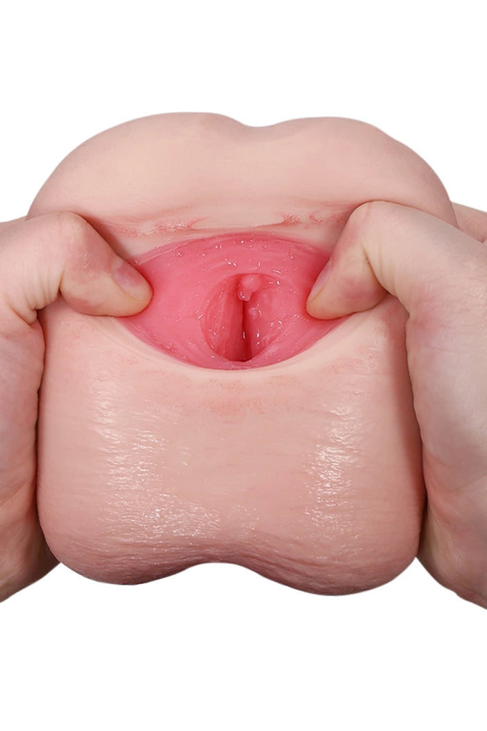 Audrey: 450g schwerer realistischer Penis-Stroker mit Analöffnung