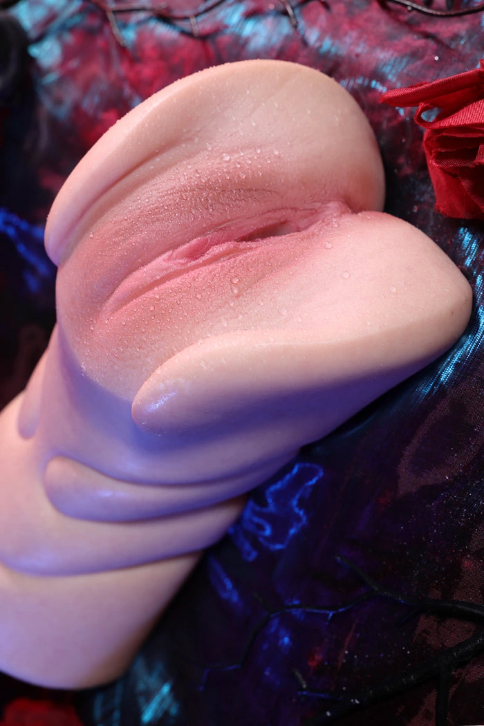 Darcie: 1,09kg schwere realistische Silikon-Vagina für Männer mit enger Passform