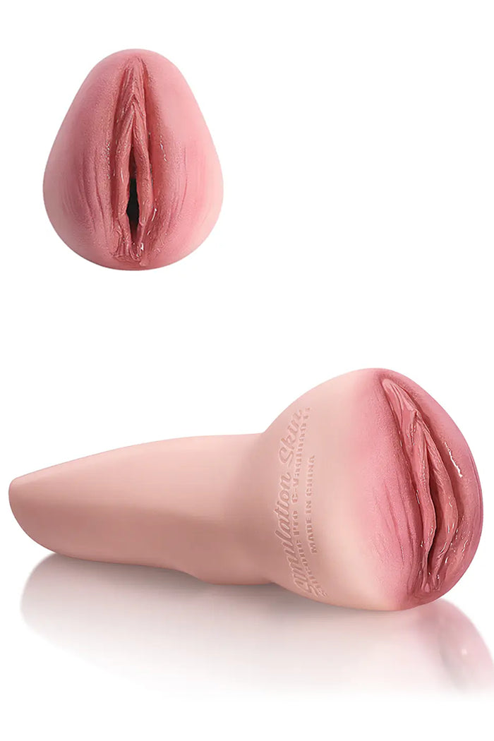 Dawn: 776g Silikon-Pocket-Pussy mit jungfräulichen Schamlippen