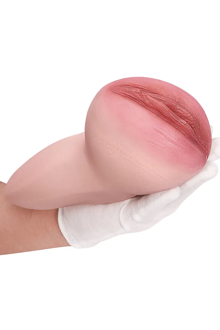 Dawn: 776g Silikon-Pocket-Pussy mit jungfräulichen Schamlippen