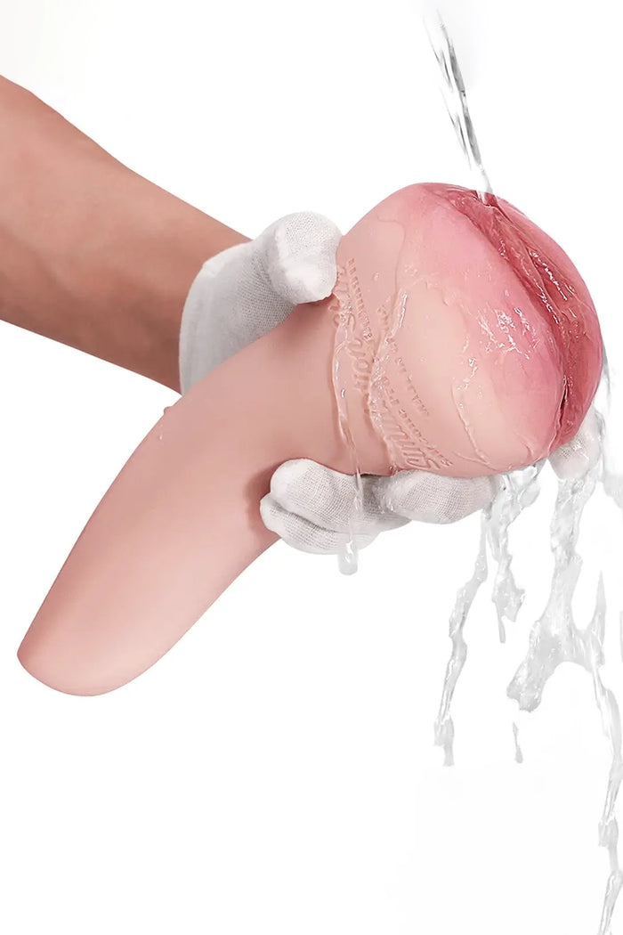 Dawn: 776g Silikon-Pocket-Pussy mit jungfräulichen Schamlippen