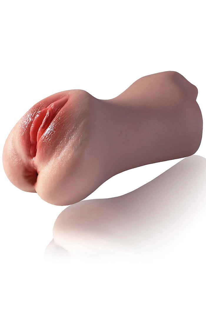 Emma: 1,04kg 3-in-1 Silikon-Pocket-Pussy mit sexy Mund