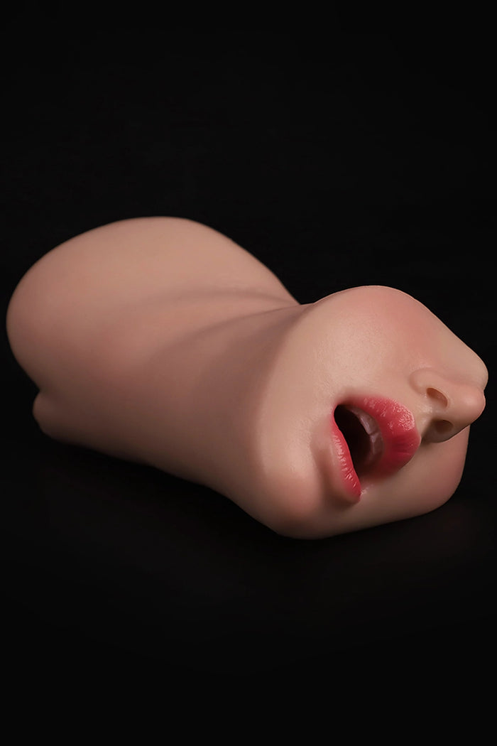 Janice: 900g schwere sexy 3-in-1-Silikon-Pocket-Pussy