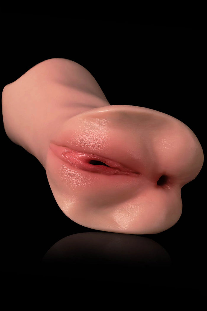 Janice: 900g schwere sexy 3-in-1-Silikon-Pocket-Pussy