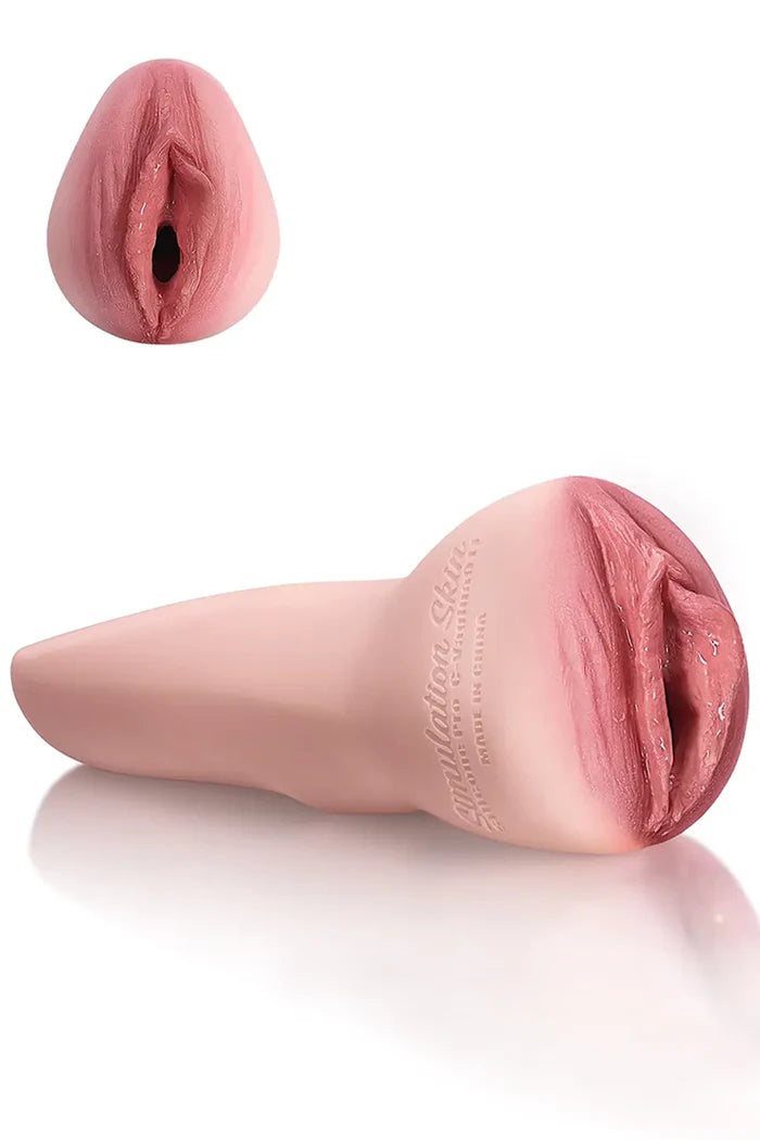 Luxe: 730g schwere Vollsilikon Vagina
