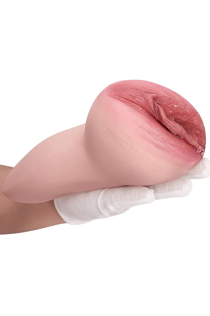 Luxe: 730g schwere Vollsilikon Vagina