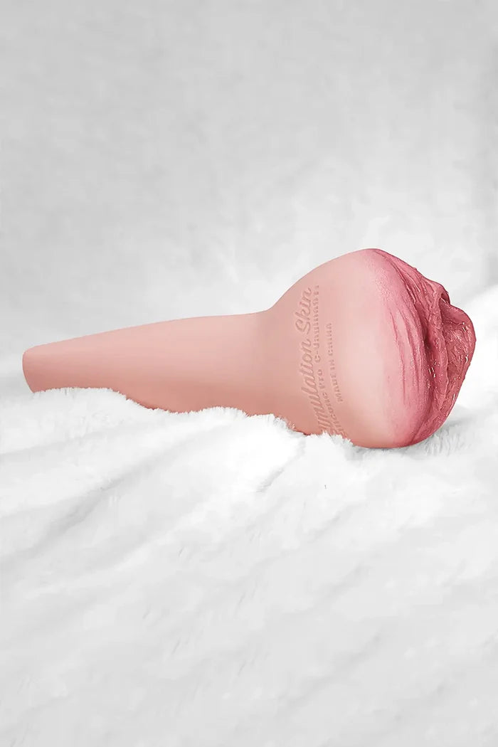 Luxe: 730g schwere Vollsilikon Vagina